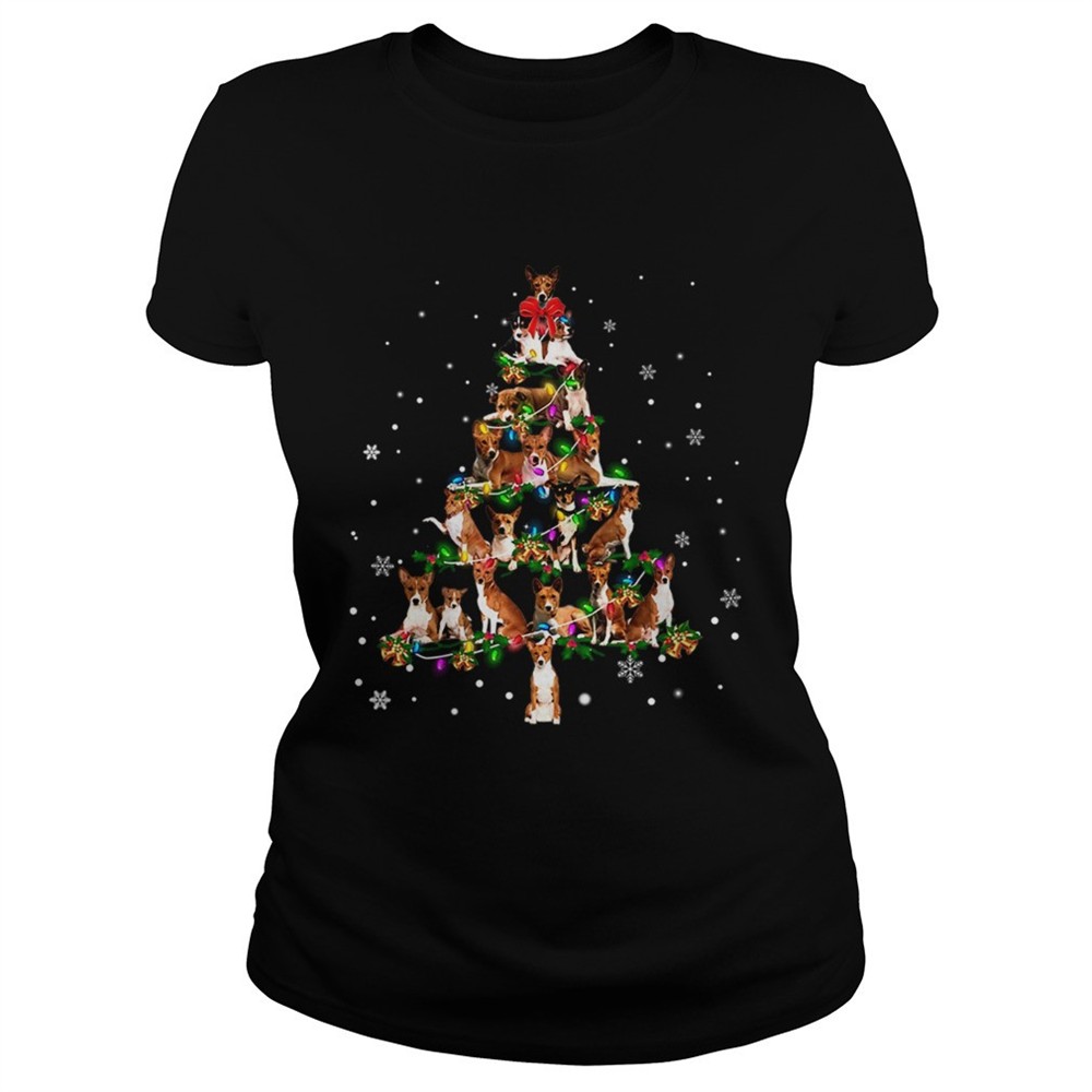 basenji-christmas-tree-tshirt-2m7mni0h Basenji Christmas Tree TShirt