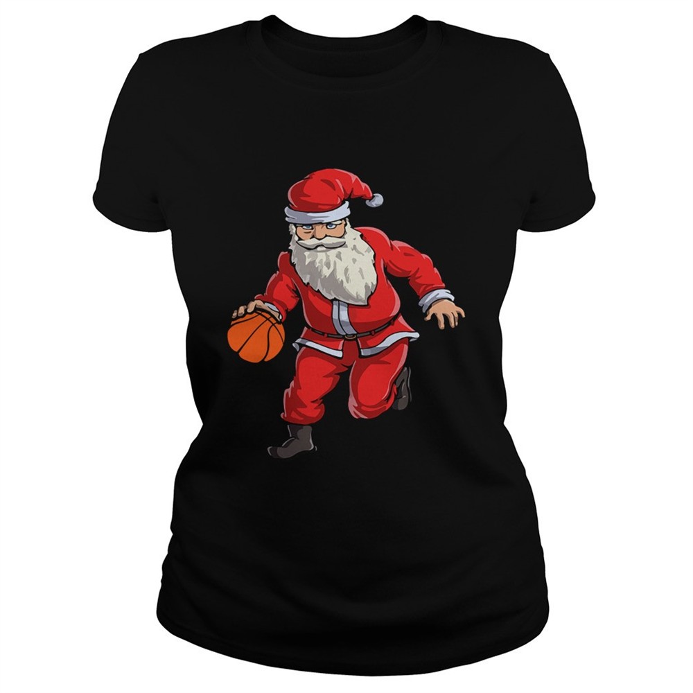 basketball-santa-funny-christmas-gift-with-hat-ball-sport-tshirt-uytr41b9 Basketball Santa Funny Christmas Gift with Hat Ball Sport TShirt