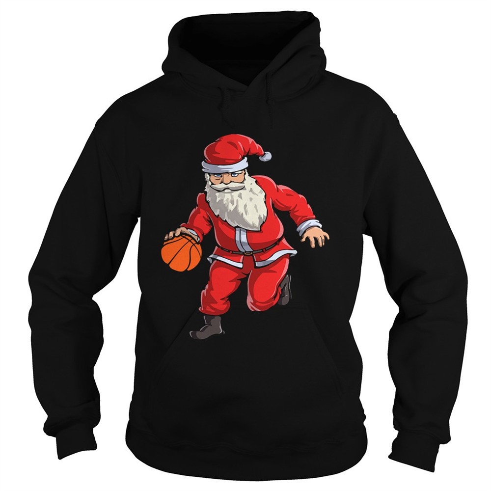 basketball-santa-funny-christmas-gift-with-hat-ball-sport-tshirt-uytr41b9 Basketball Santa Funny Christmas Gift with Hat Ball Sport TShirt
