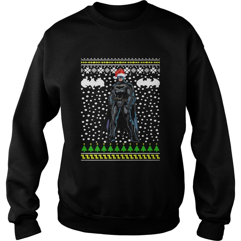 Batman Santa Hat Ugly Christmas shirt