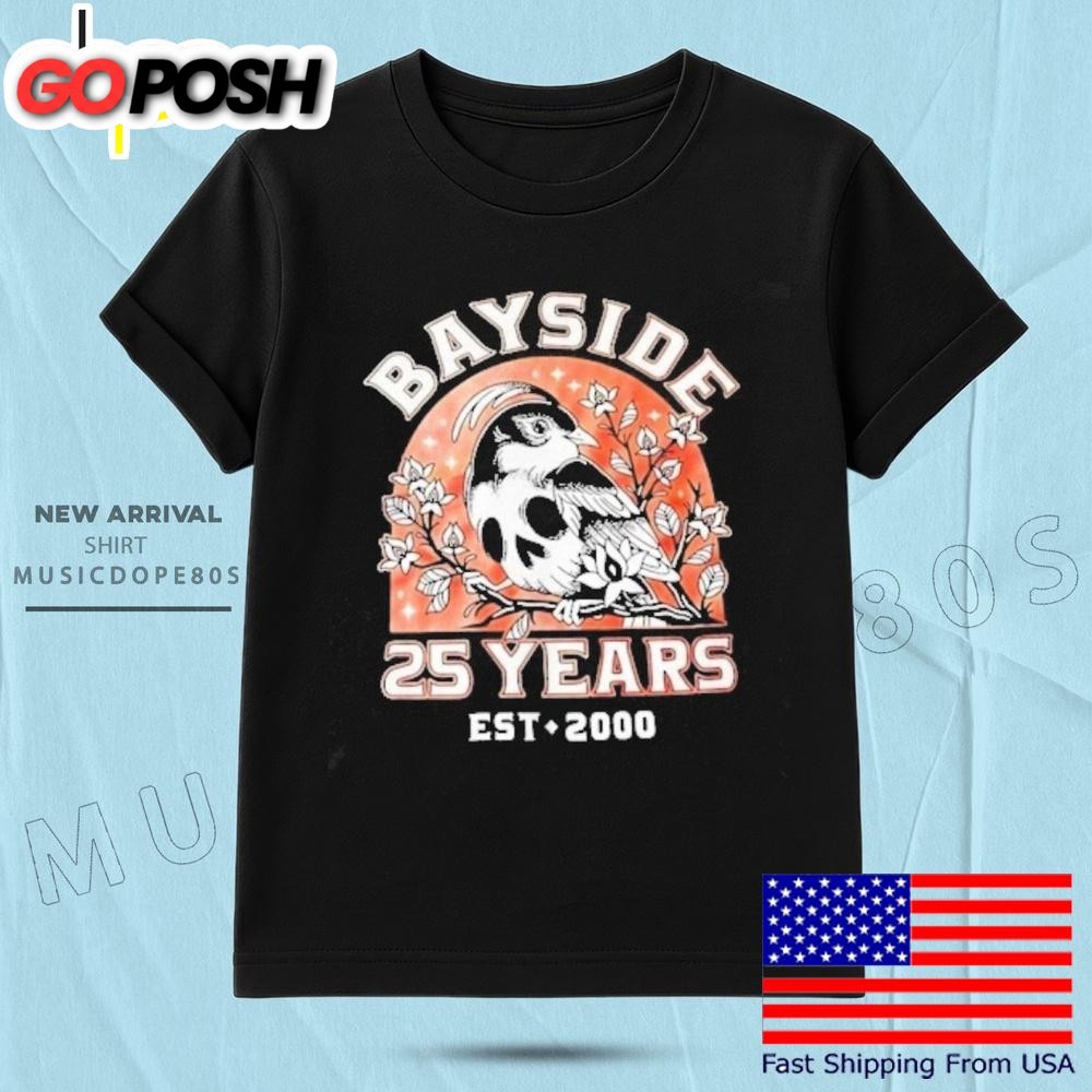 Bayside 25 Years Est 2000 T Shirt