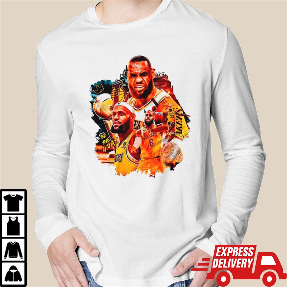 be-the-goat-lebron-james-lakers-basketball-shirt-grr8c3zr Be The GOAT Lebron James Lakers basketball shirt