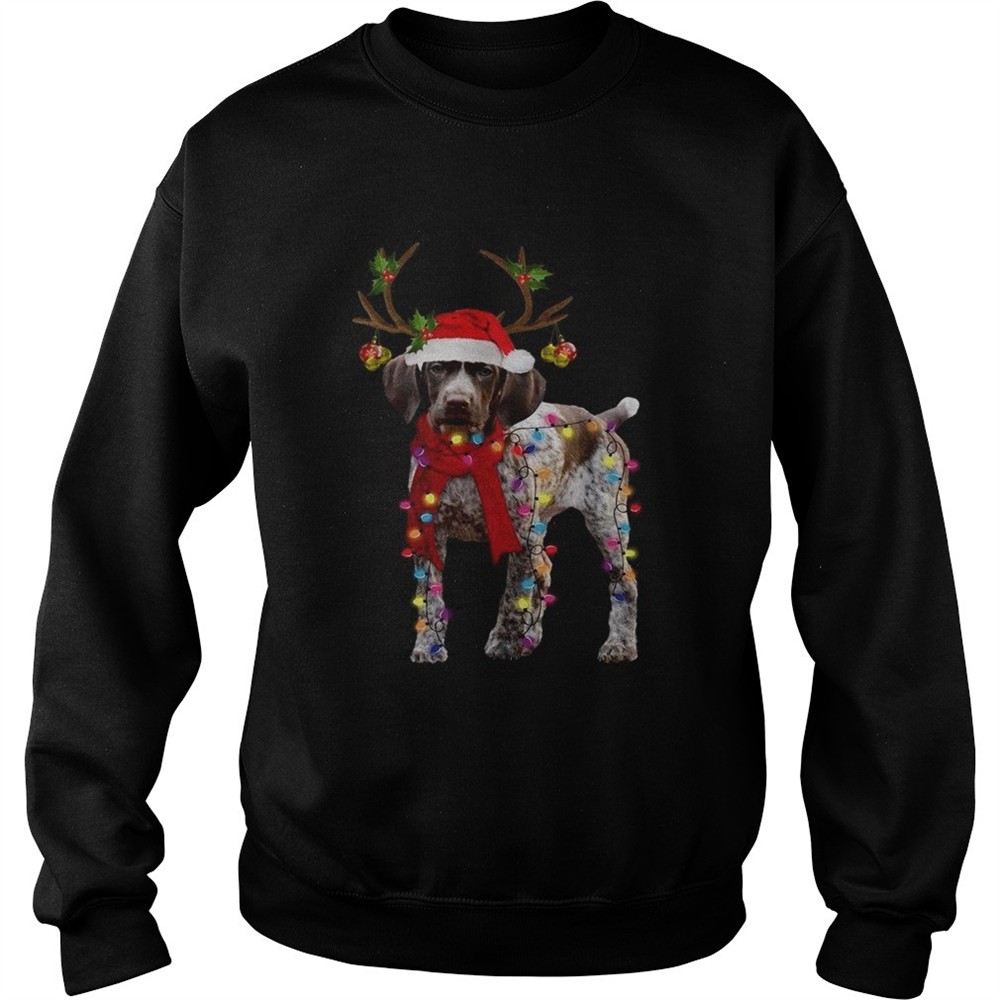 Beagle light Christmas shirt