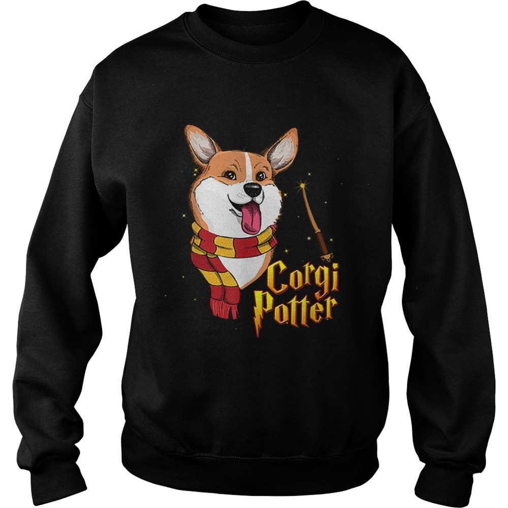 Beautiful Potter Corgi Harry Pawter Cute Corgi Dogs Halloween shirt