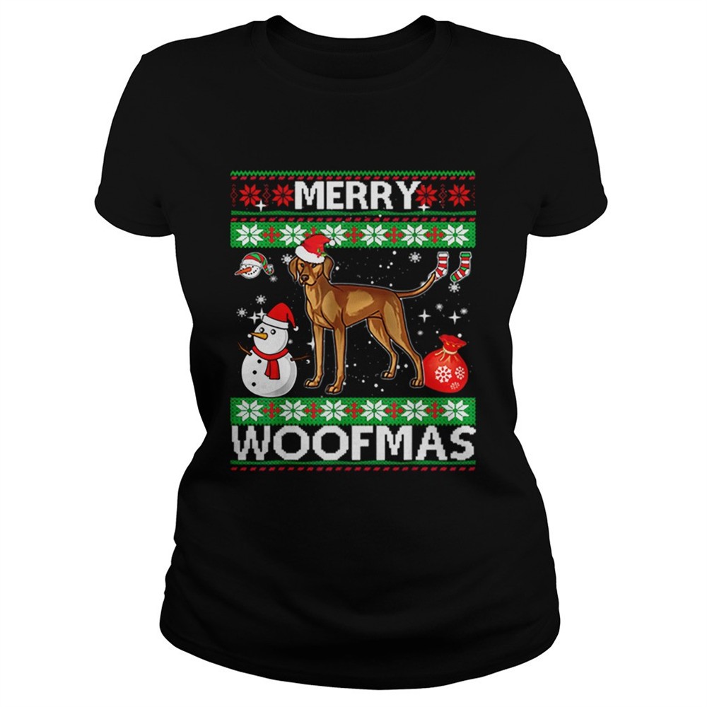 beautiful-vizsla-dog-merry-woofmas-christmas-costume-shirt-1ptanr0p Beautiful Vizsla Dog Merry Woofmas Christmas Costume shirt