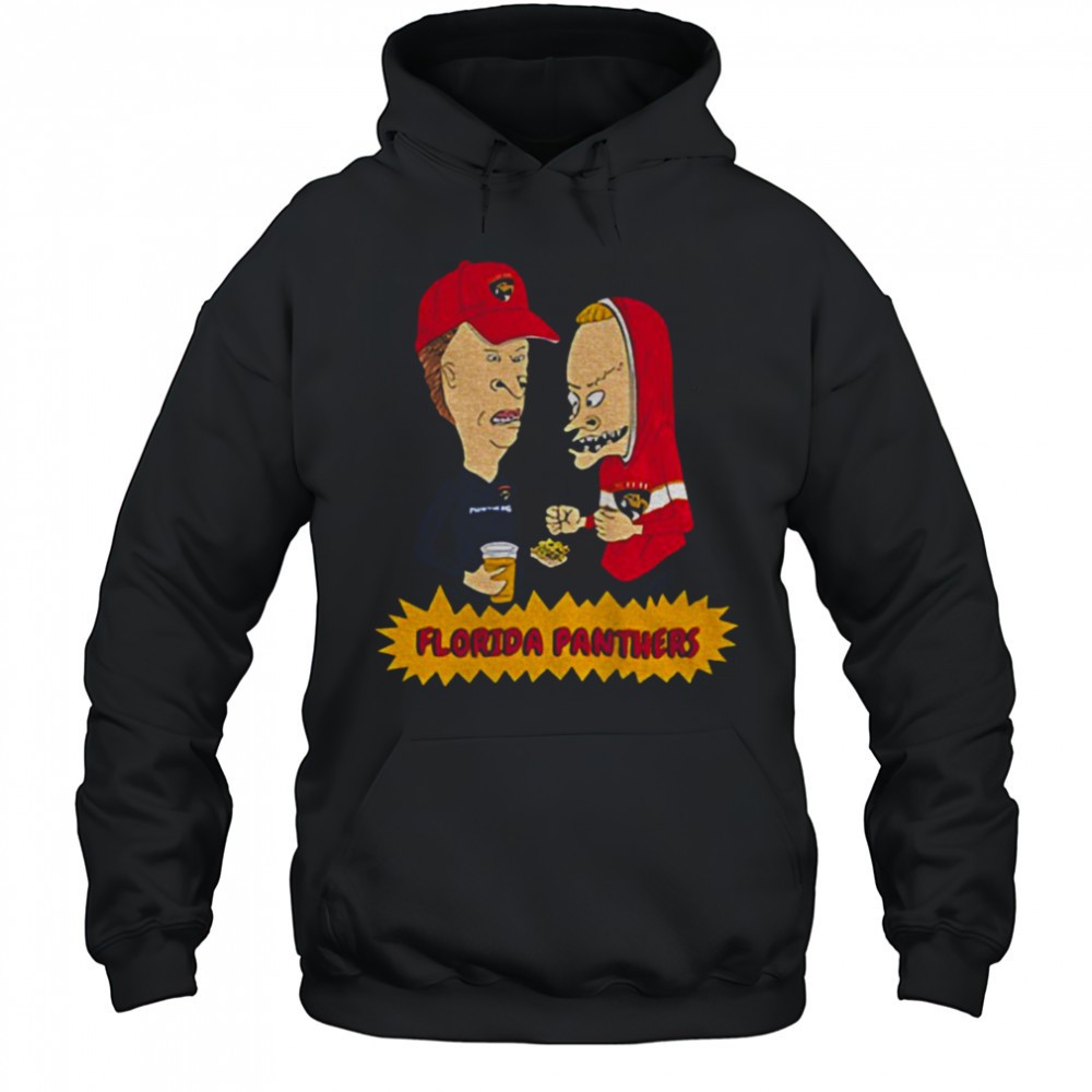 Beavis and Butt Head Florida Panthers NHL Hockey shirt