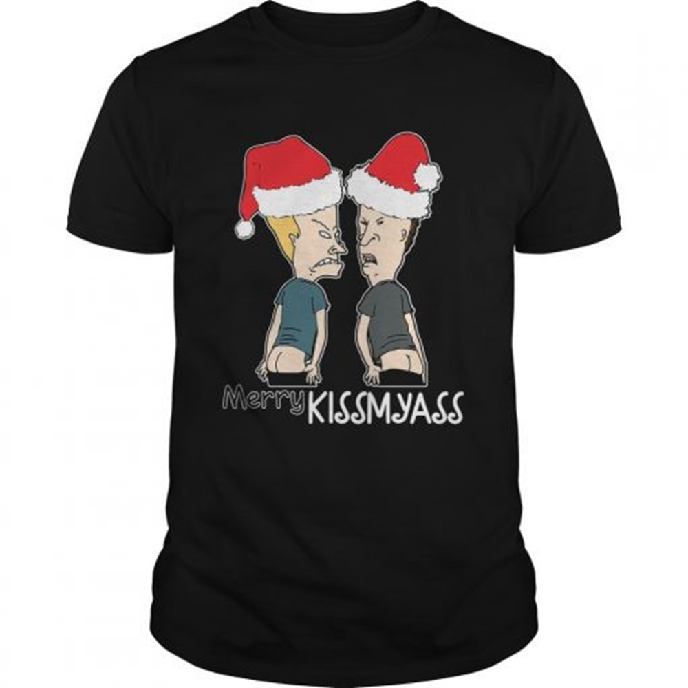 beavis-and-butthead-merry-kissmyass-christmas-shirt-asefkf23 Beavis and ButtHead Merry Kissmyass Christmas shirt