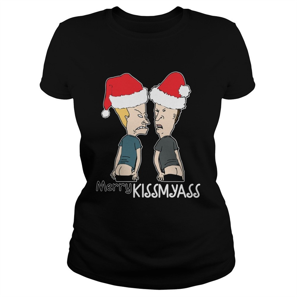 beavis-and-butthead-merry-kissmyass-christmas-shirt-asefkf23 Beavis and ButtHead Merry Kissmyass Christmas shirt