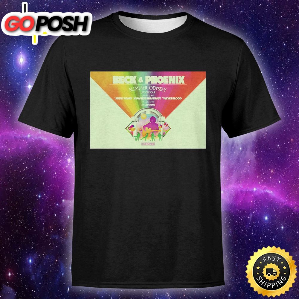 Beck And Phoenix Plan 2025 Tour Dates Unisex T-Shirt