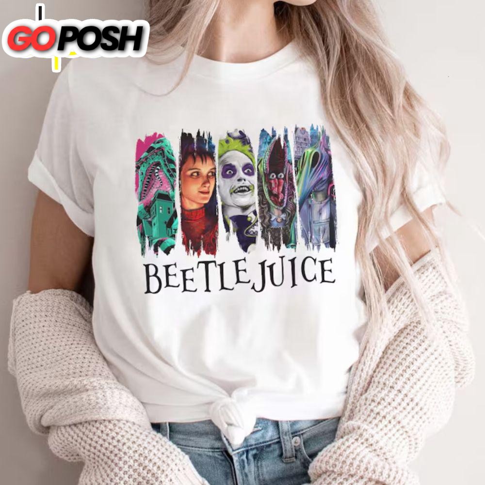 Beetlejuice Characters Shirt, Horror Movies Shirt, Serial Killers Tee