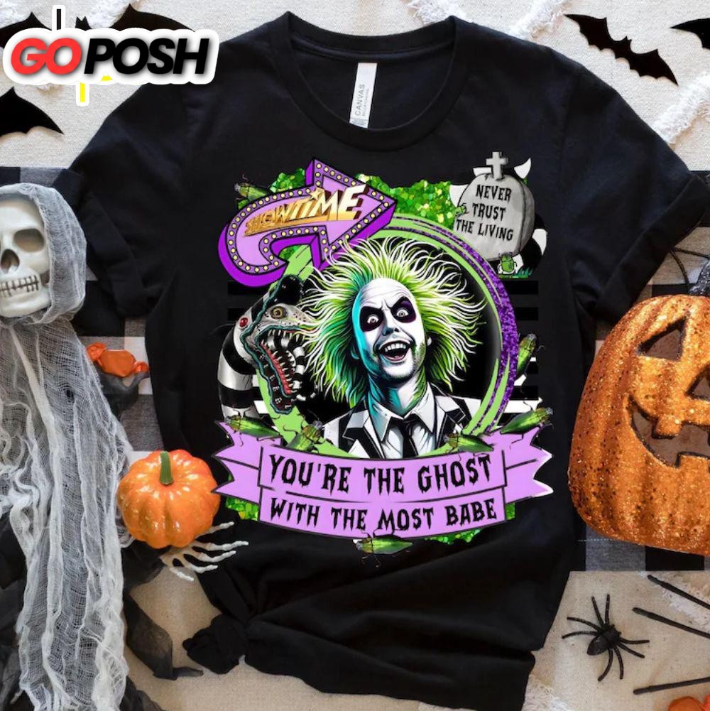 Beetlejuice Halloween Shirt Adult, Adult Halloween Shirt