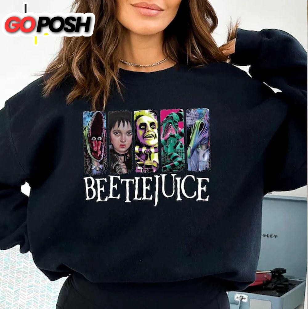 BeetleJuice Halloween T-Shirt,Adult Halloween Shirt