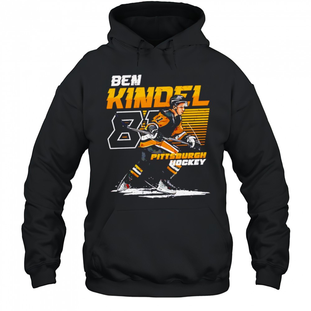 Ben Kindel 81 Pittsburgh Hockey Player Name stylish shirt
