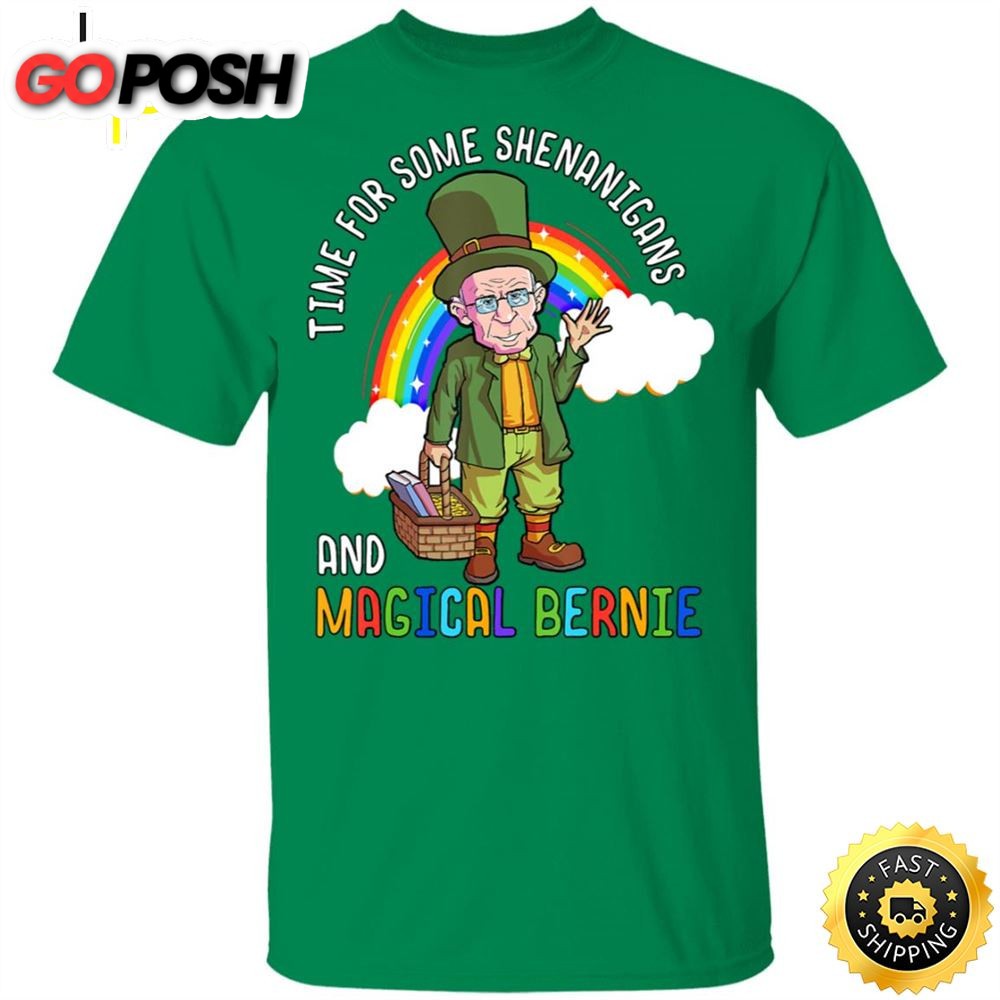 Bernie Sanders St Patricks Day Shenanigans Happy St. Patricks Day Shirt