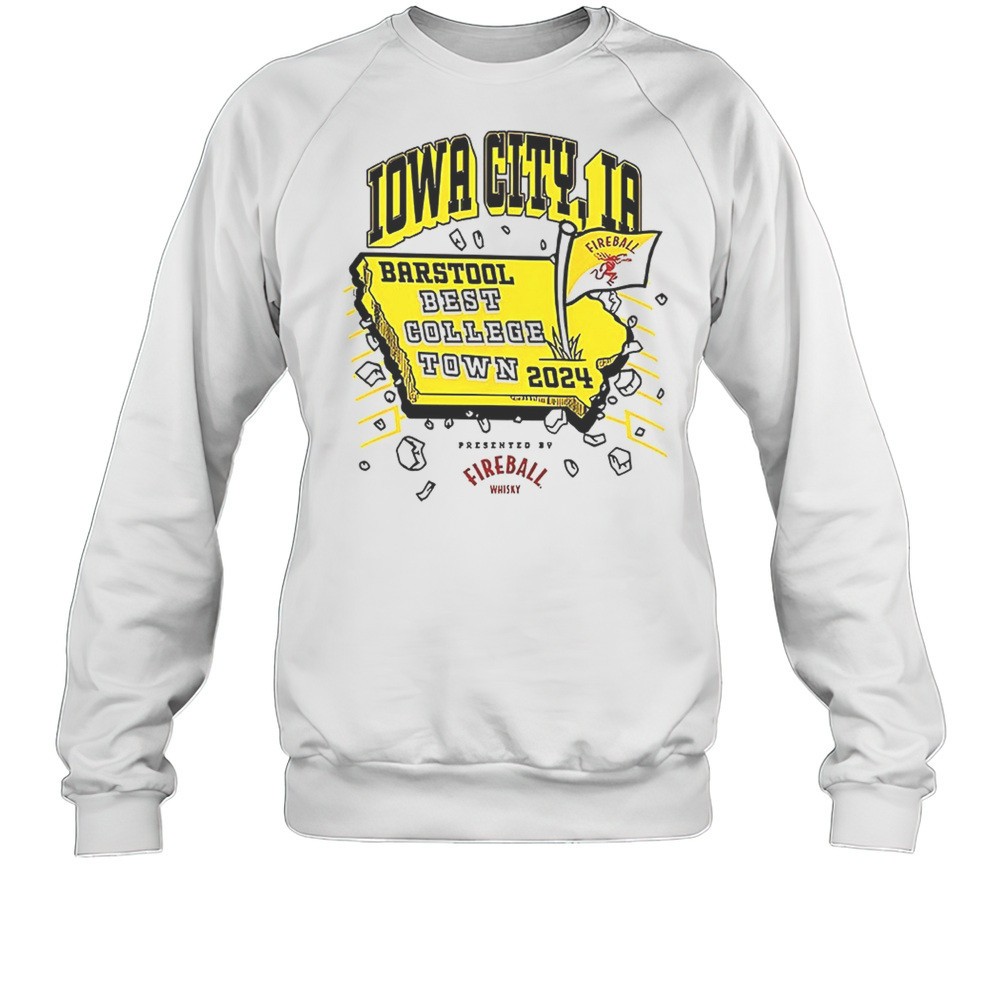 Best College Town Iowa City Shirt
