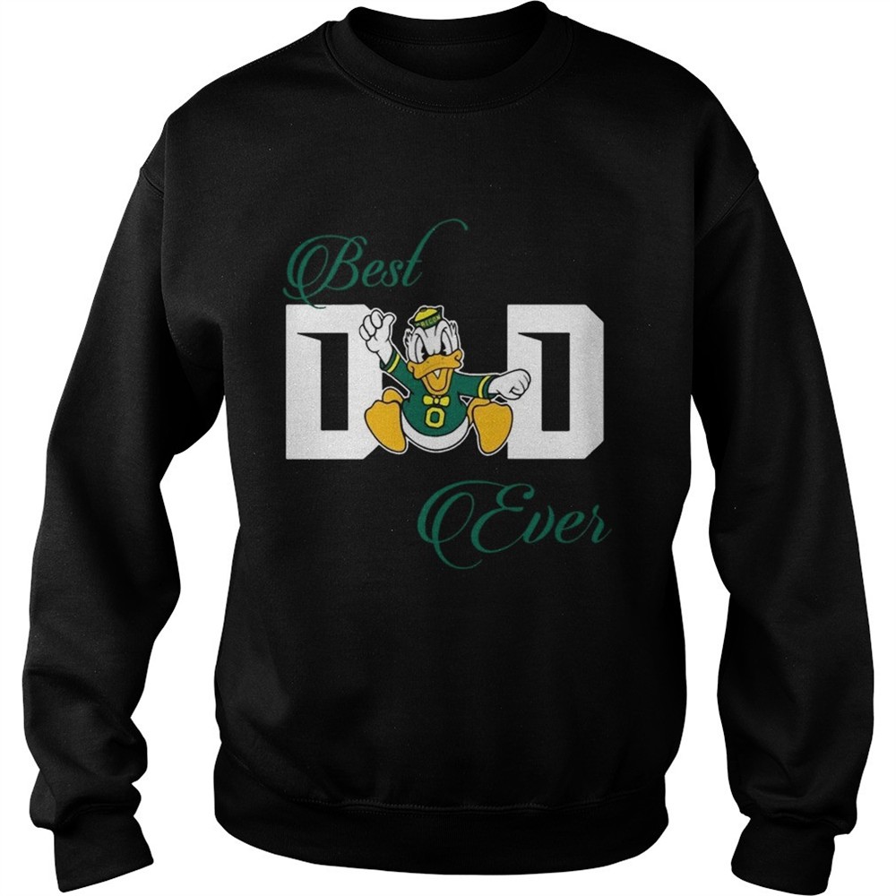 Best Oregon Ducks Dad Ever Football Tshirt