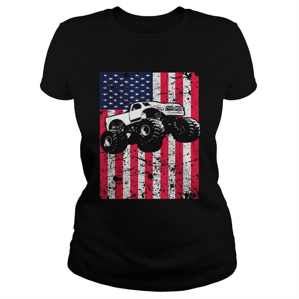 best-price-monster-truck-american-flag-racing-shirt-z1gquei1 Best price Monster Truck American Flag Racing shirt