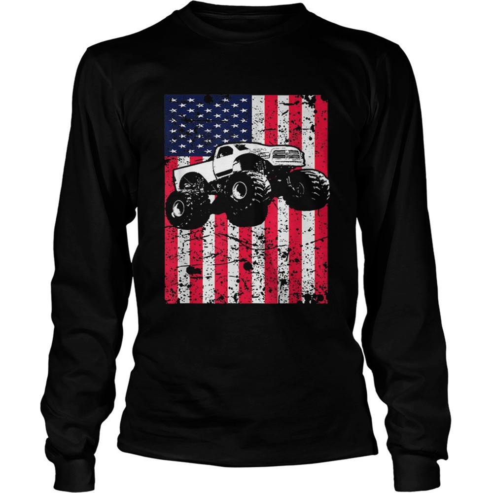 best-price-monster-truck-american-flag-racing-shirt-z1gquei1 Best price Monster Truck American Flag Racing shirt