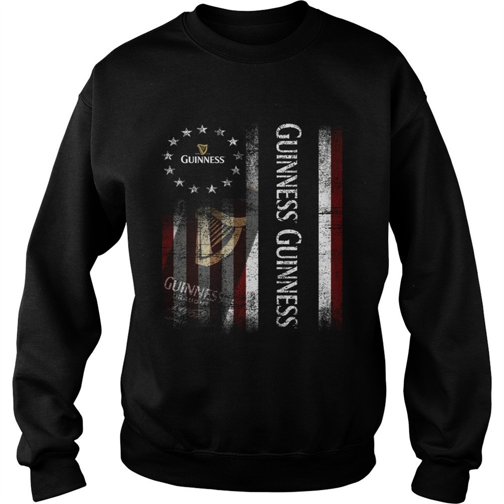 Betsy Ross flag Guinness Draught shirt
