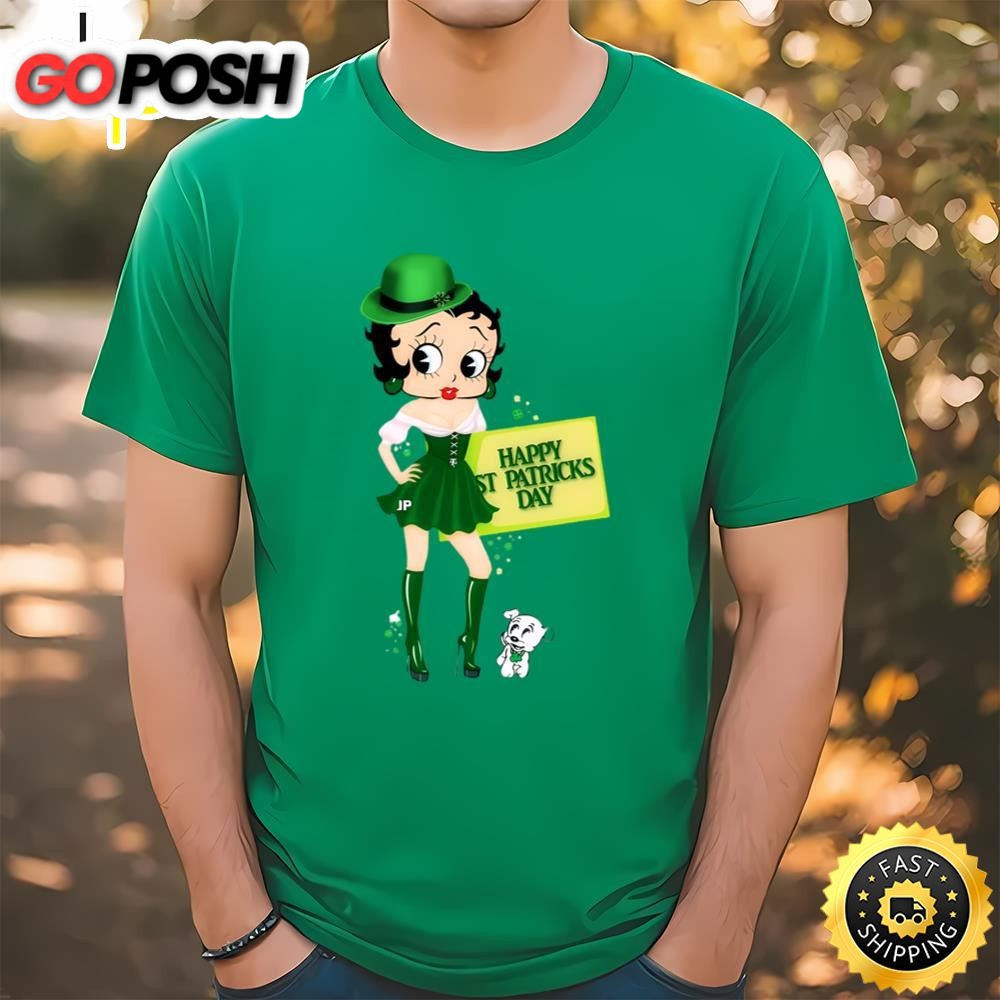 Betty Boop Happy St Patricks Day Shirt