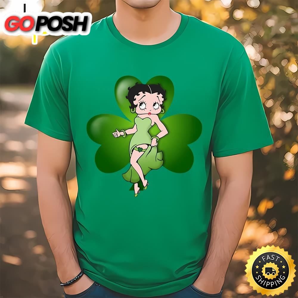 Betty Boop Happy St Patricks Day T-Shirt