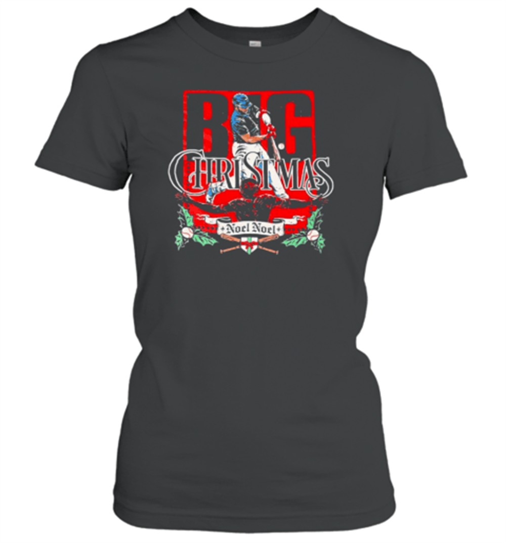 Big Christmas baseball player noel noel T-Shirt