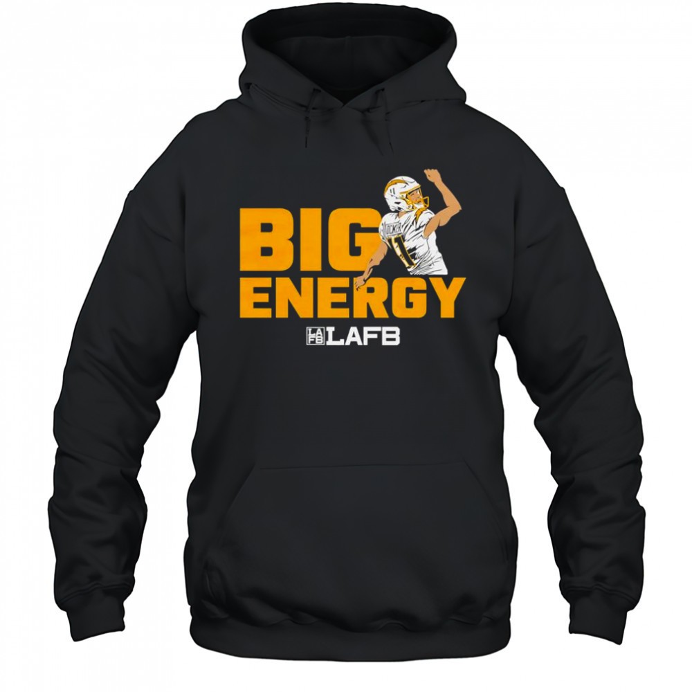 BIG Energy Los Angeles Chargers poster shirt