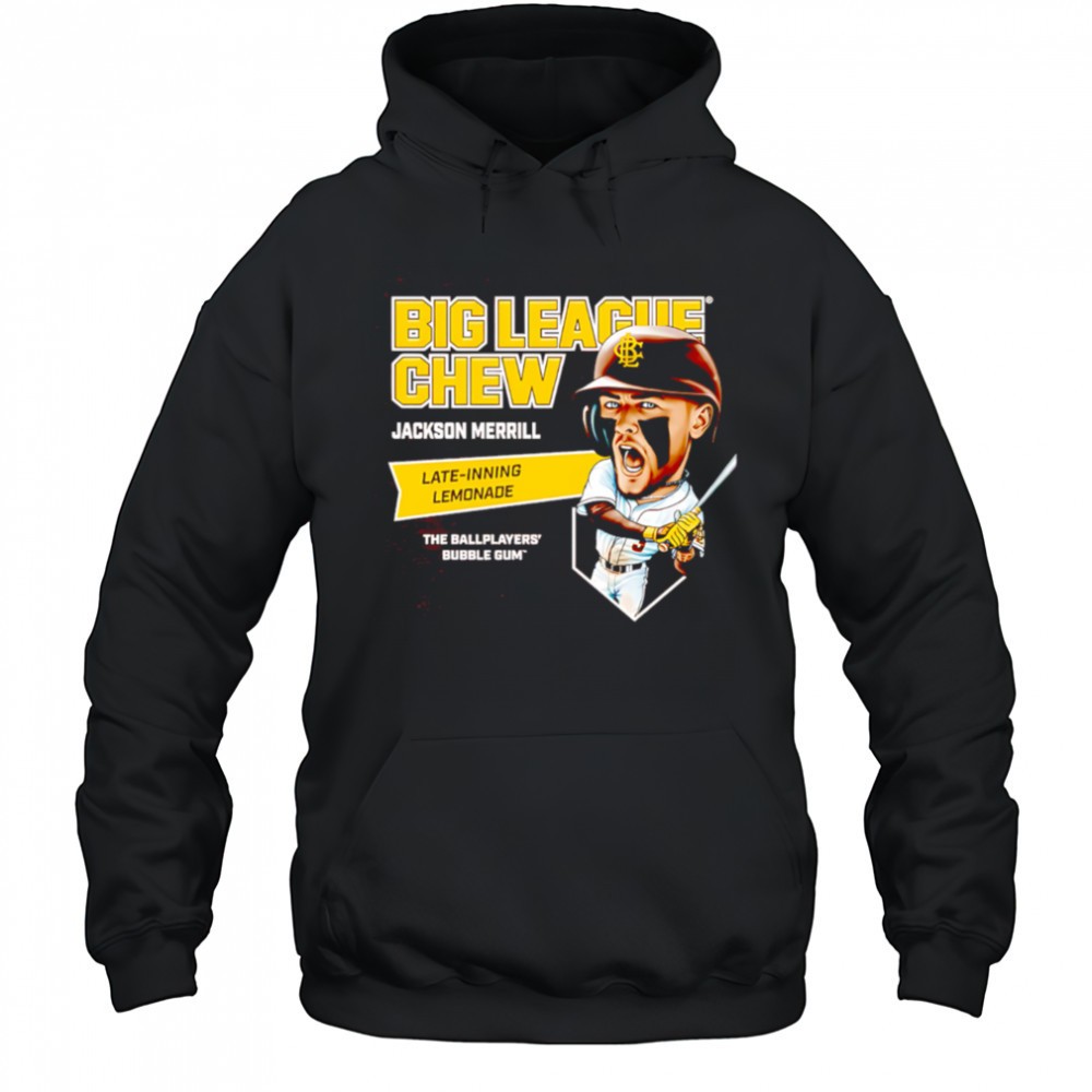 Big league chew Jackson Merrills Late-Inning Lemonade the ballplayers bubble gum shirt