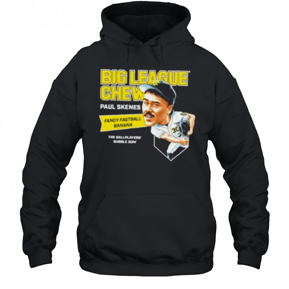 Big League Chew Paul Skenes Fancy Fastball Banana The Ballplayers Bubble Gum shirt