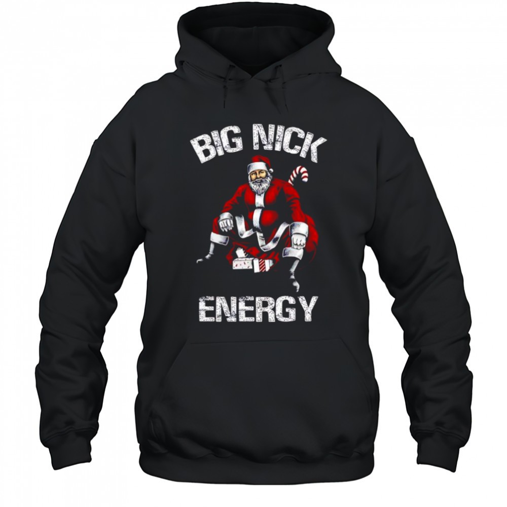 Big Nick Energy Christmas Santa shirt