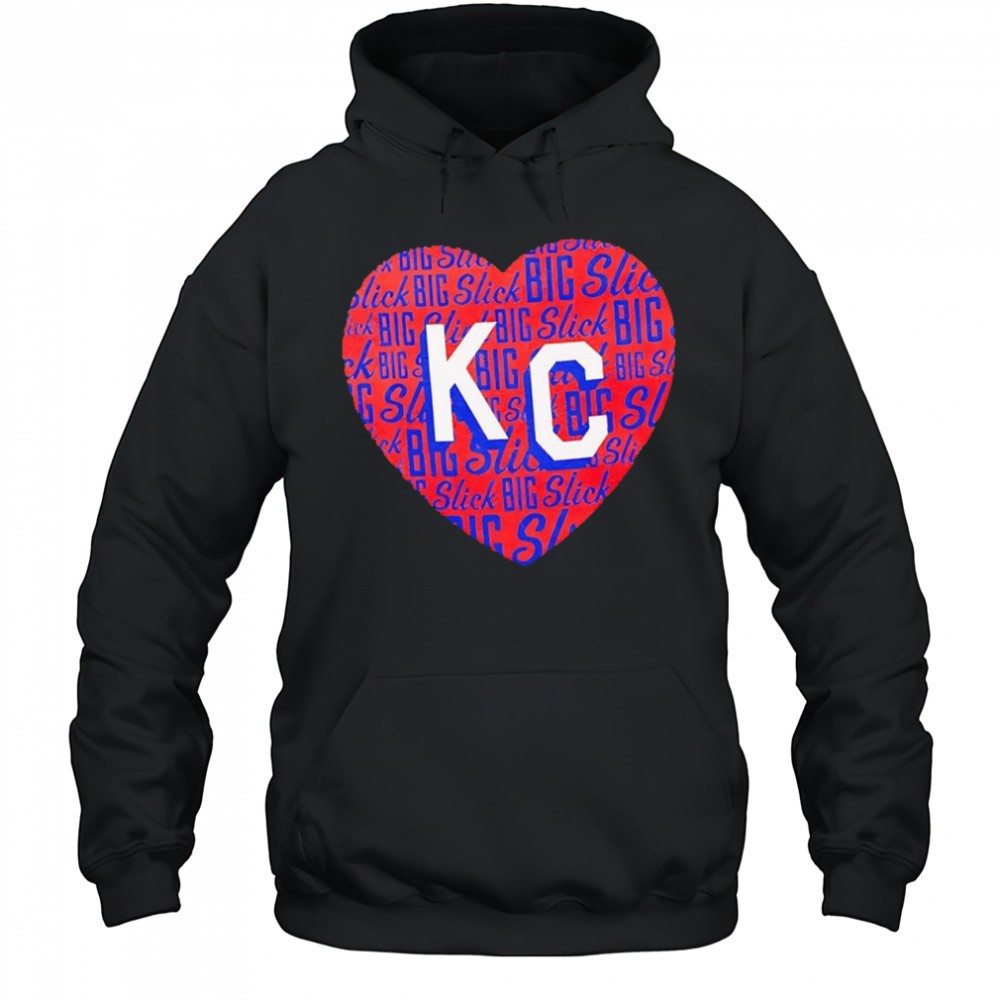 Big Slick Kansas City Chiefs 2025 heart shirt