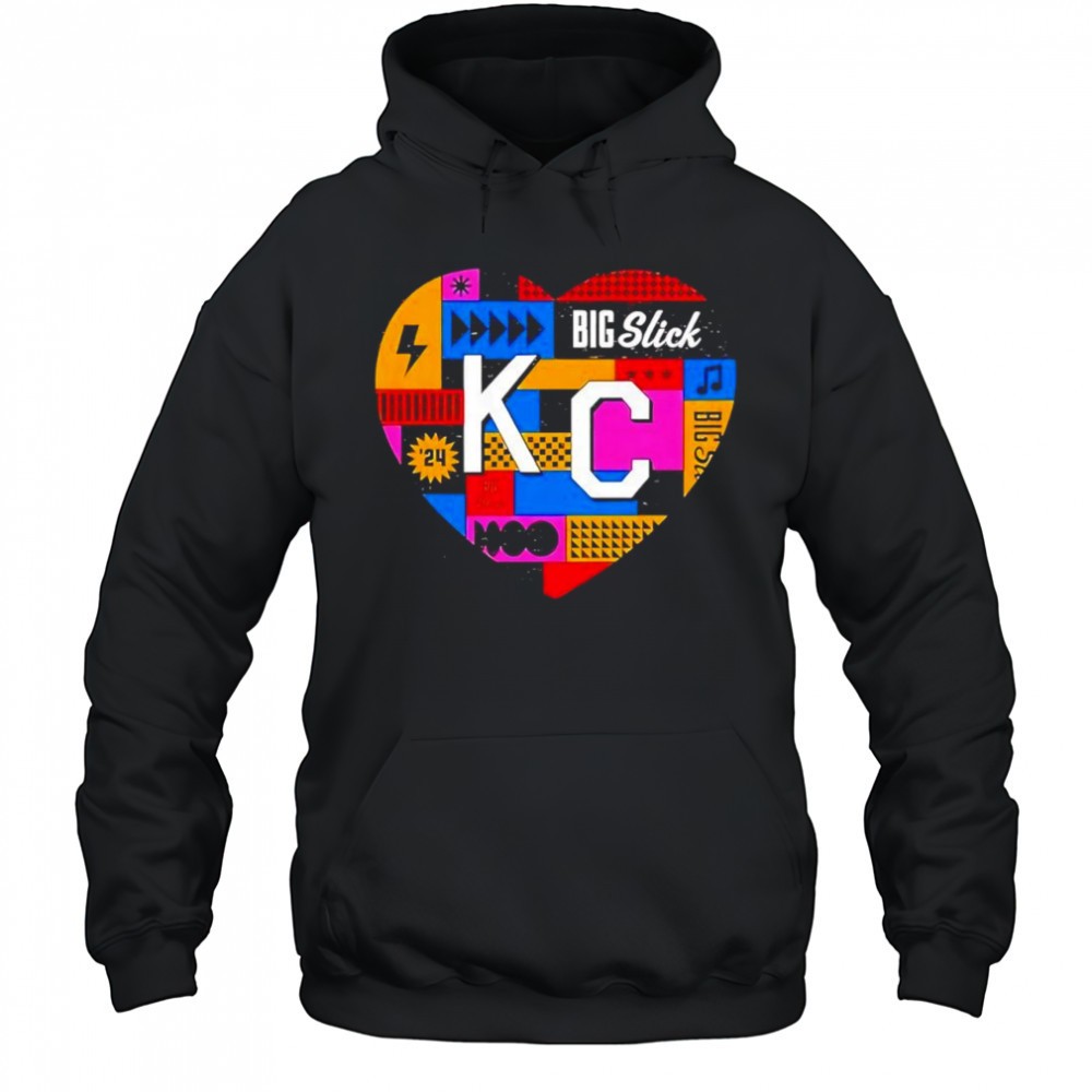 Big Slick Kansas City Chiefs heart shirt