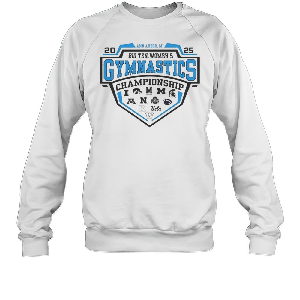 Big Ten 2025 Big Ten Gymnastics Tournament Logo Shirt
