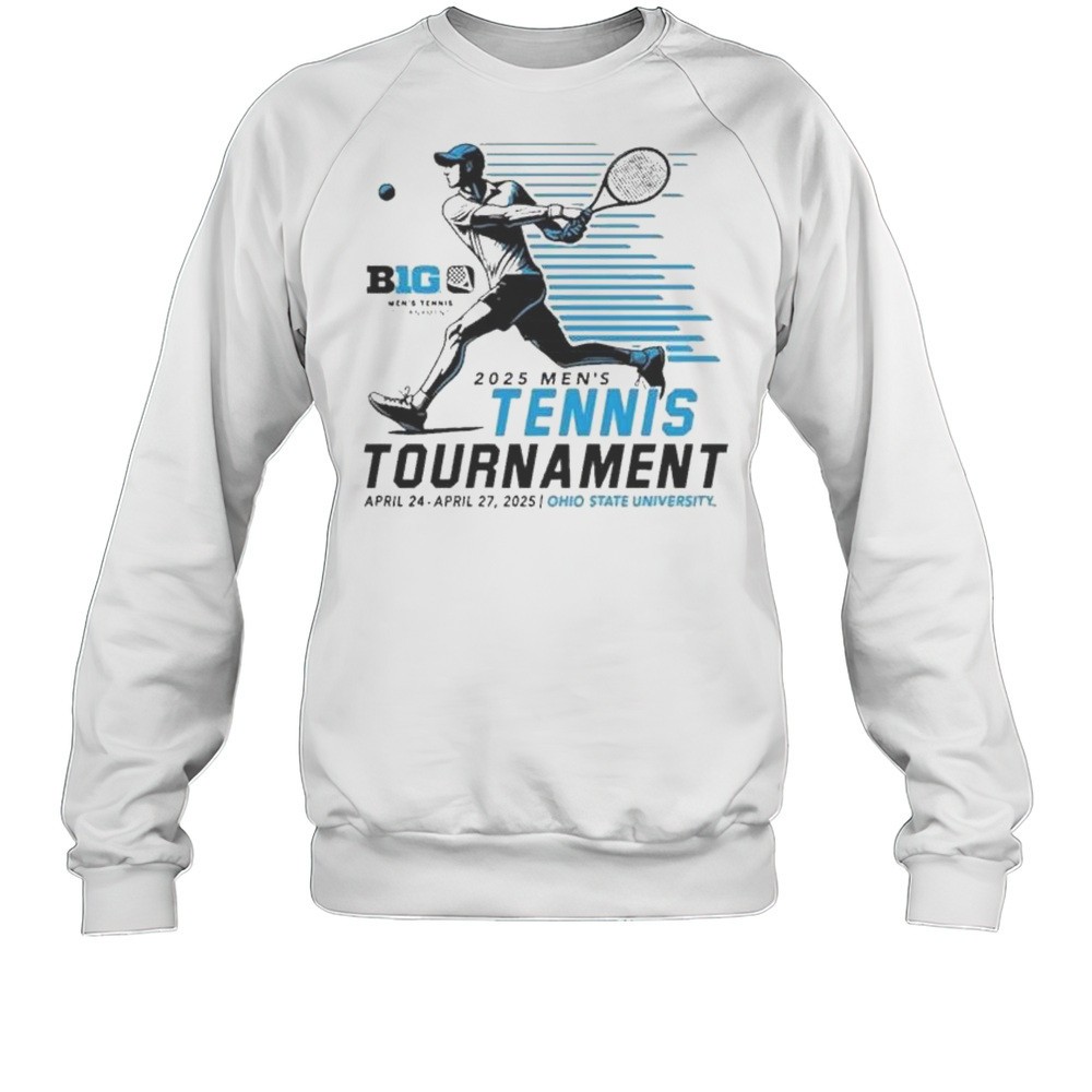 Big Ten 2025 Mens Tennis Tournament Ohio State University Shirt