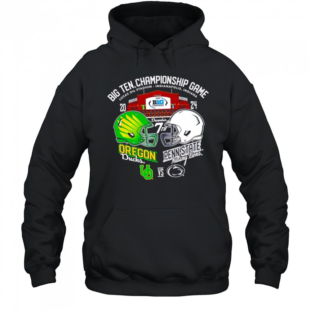 Big Ten Football Championship Stadium helmets shirt