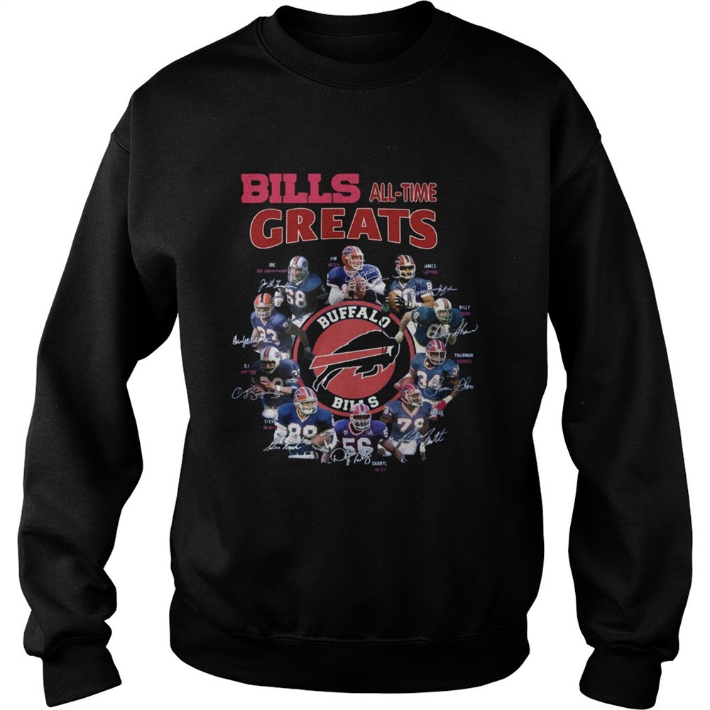 Bills alltime greats Buffalo Bills Players signature shirt