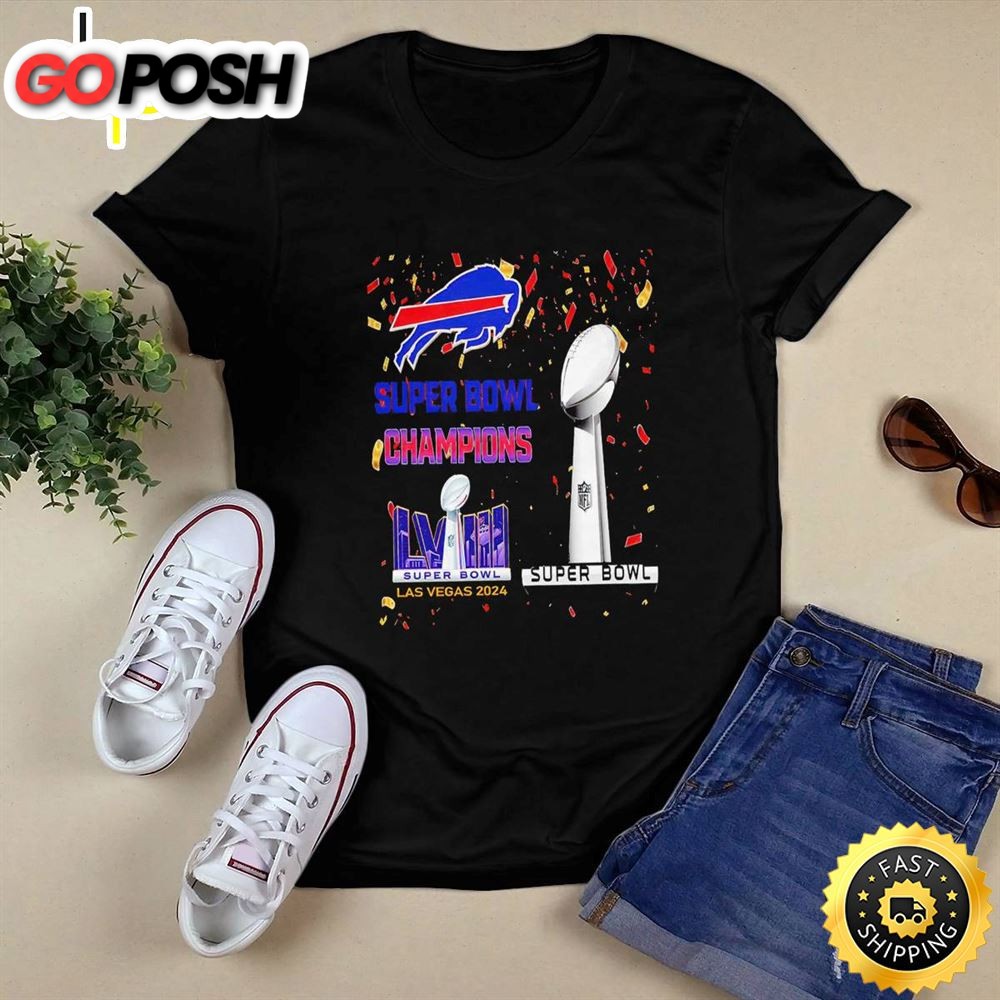 Bills Super Bowl Champions Lviii Las Vegas 2025 Shirt