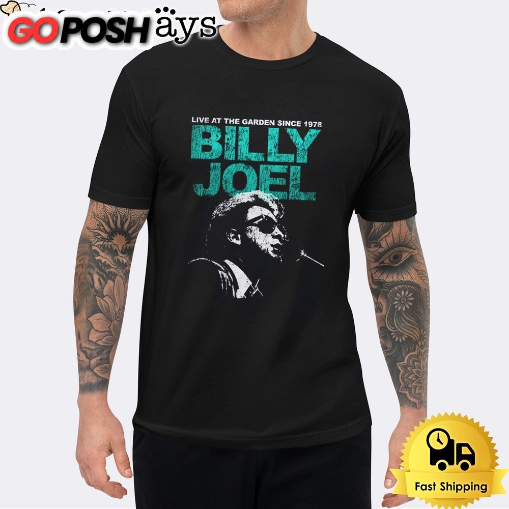 Billy Joel Live At The Garden On July 25 2024 T Shirt