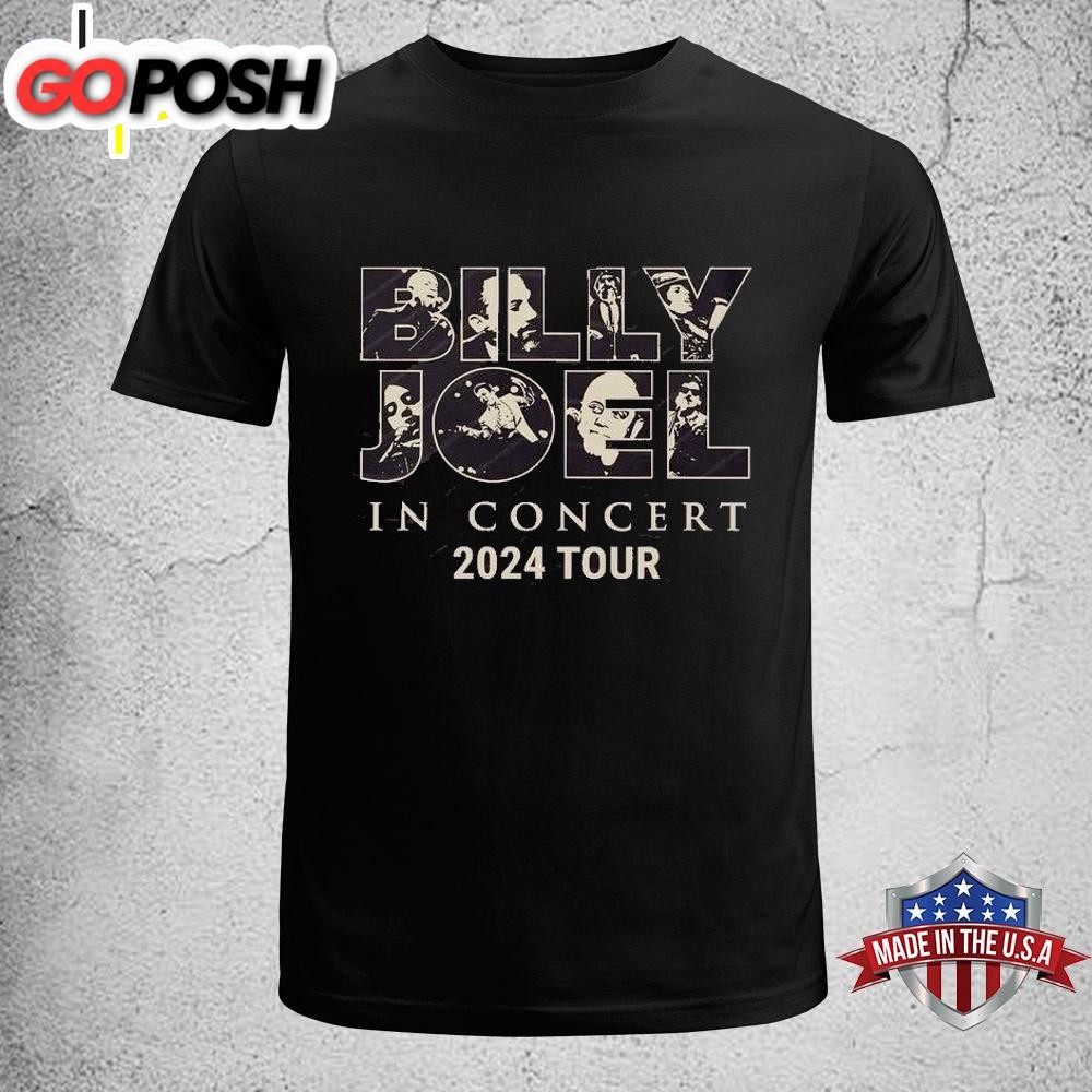 Billy Joel Music Tour 2024 Unisex T-Shirt
