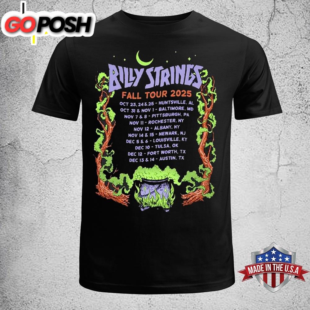 Billy Strings Fall 2025 North American Tour Unisex T-Shirt