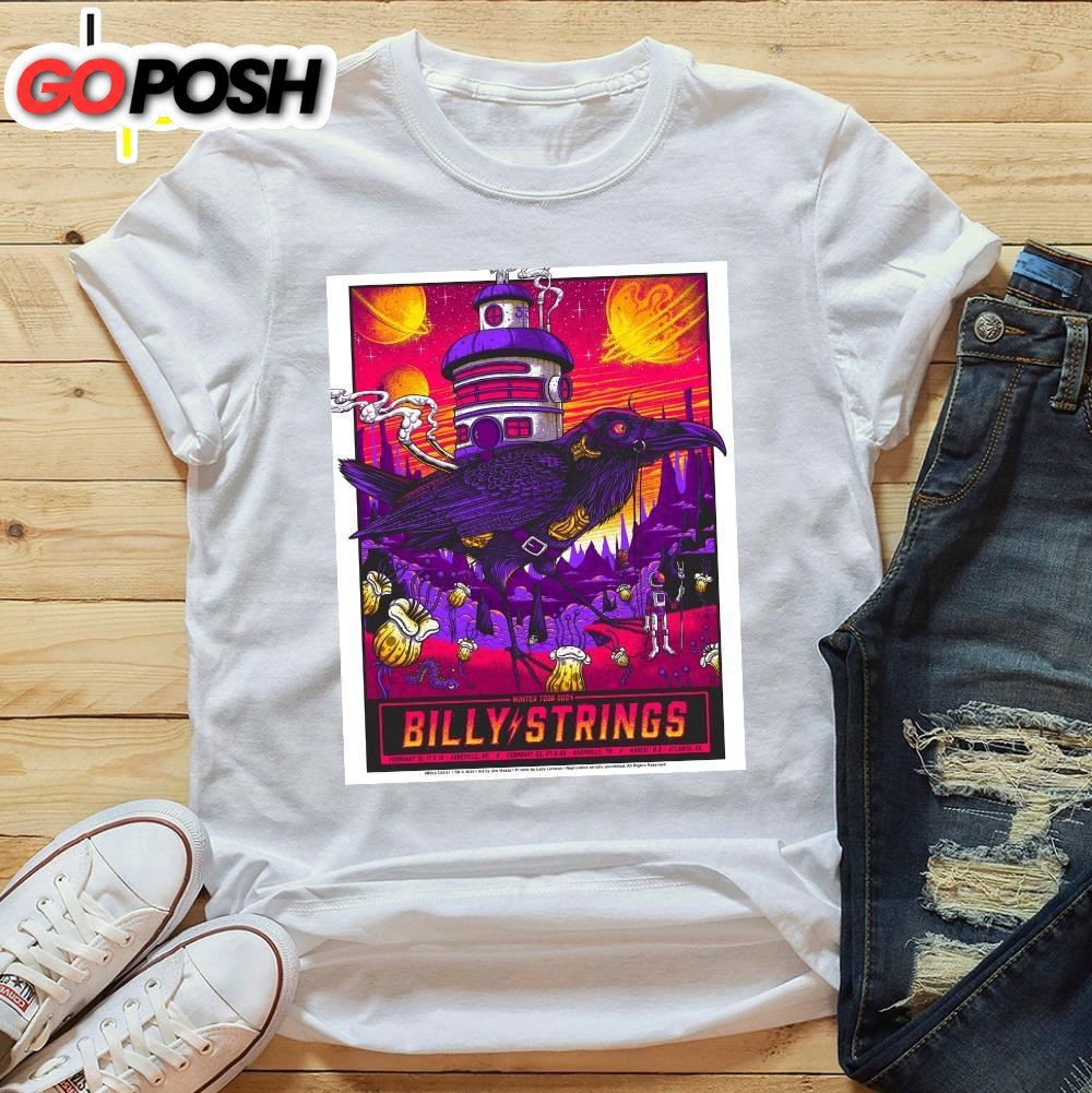 Billy Strings Multiple Cities 24 Mazza Tour 2025 T-Shirt