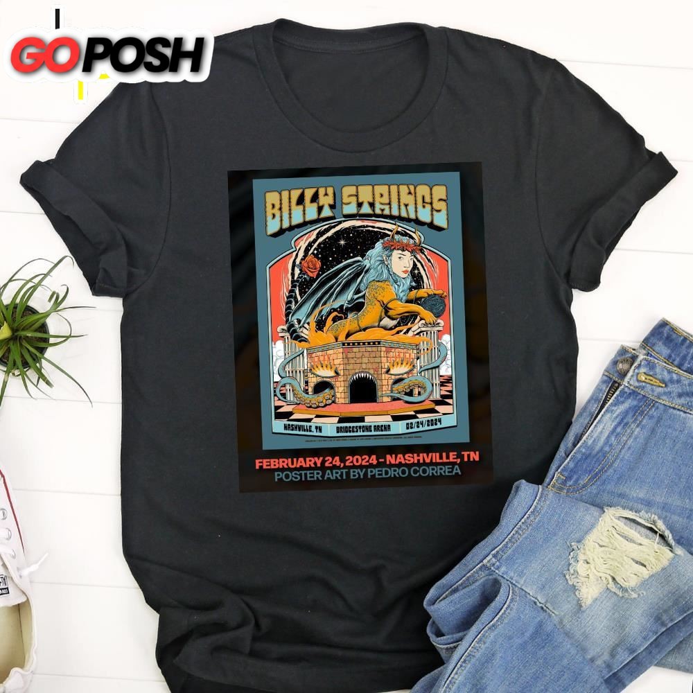 Billy Strings Tour 2025 February 24 Nashville Unisex T-Shirt