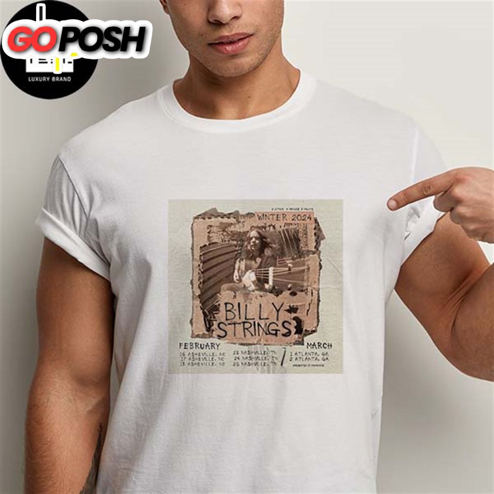 Billy Strings Winter Tour 2025 Fan Gifts Classic T-Shirt