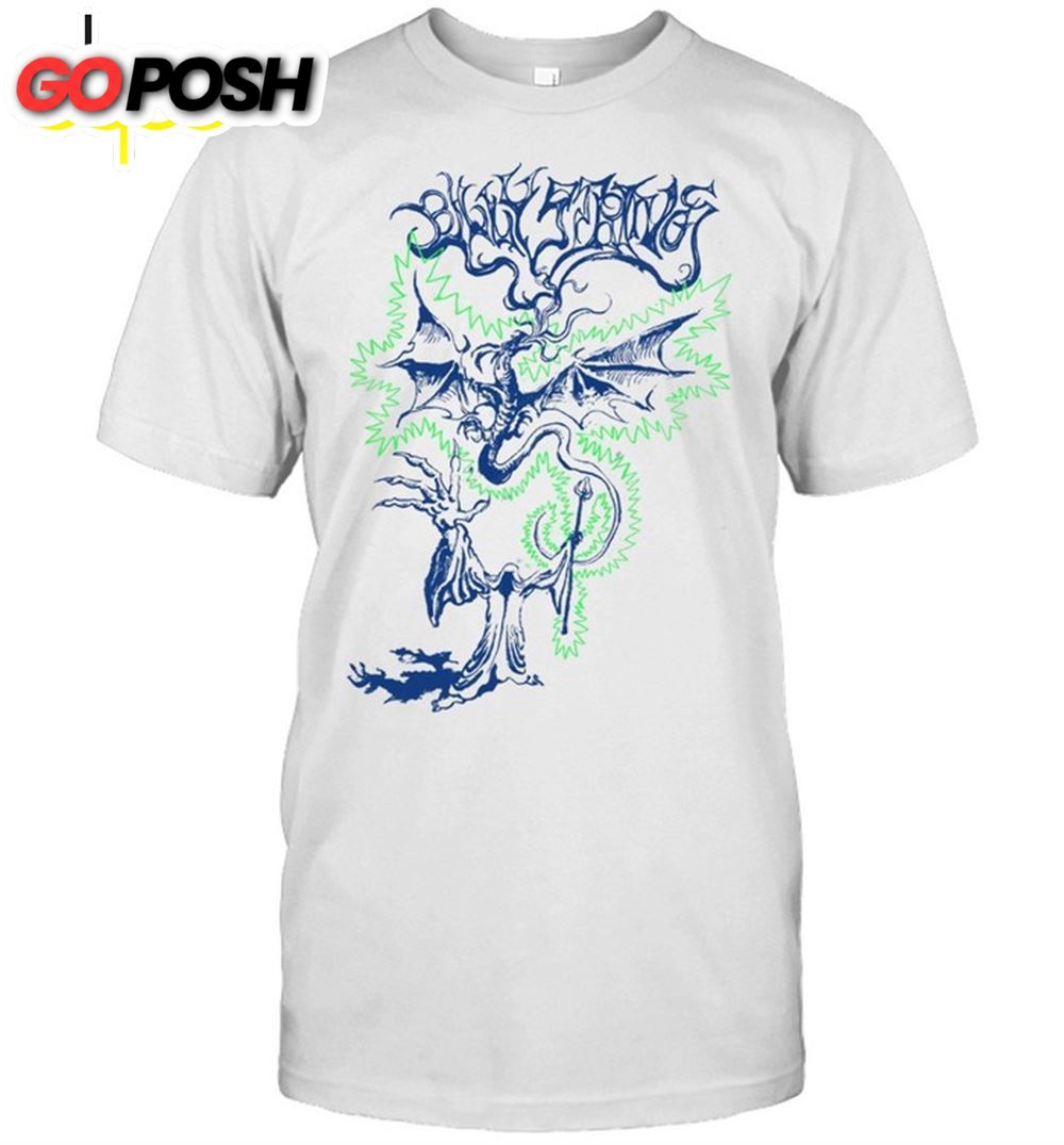 Billy Strings Winter Tour 2025 Wizard & Dragon Shirt