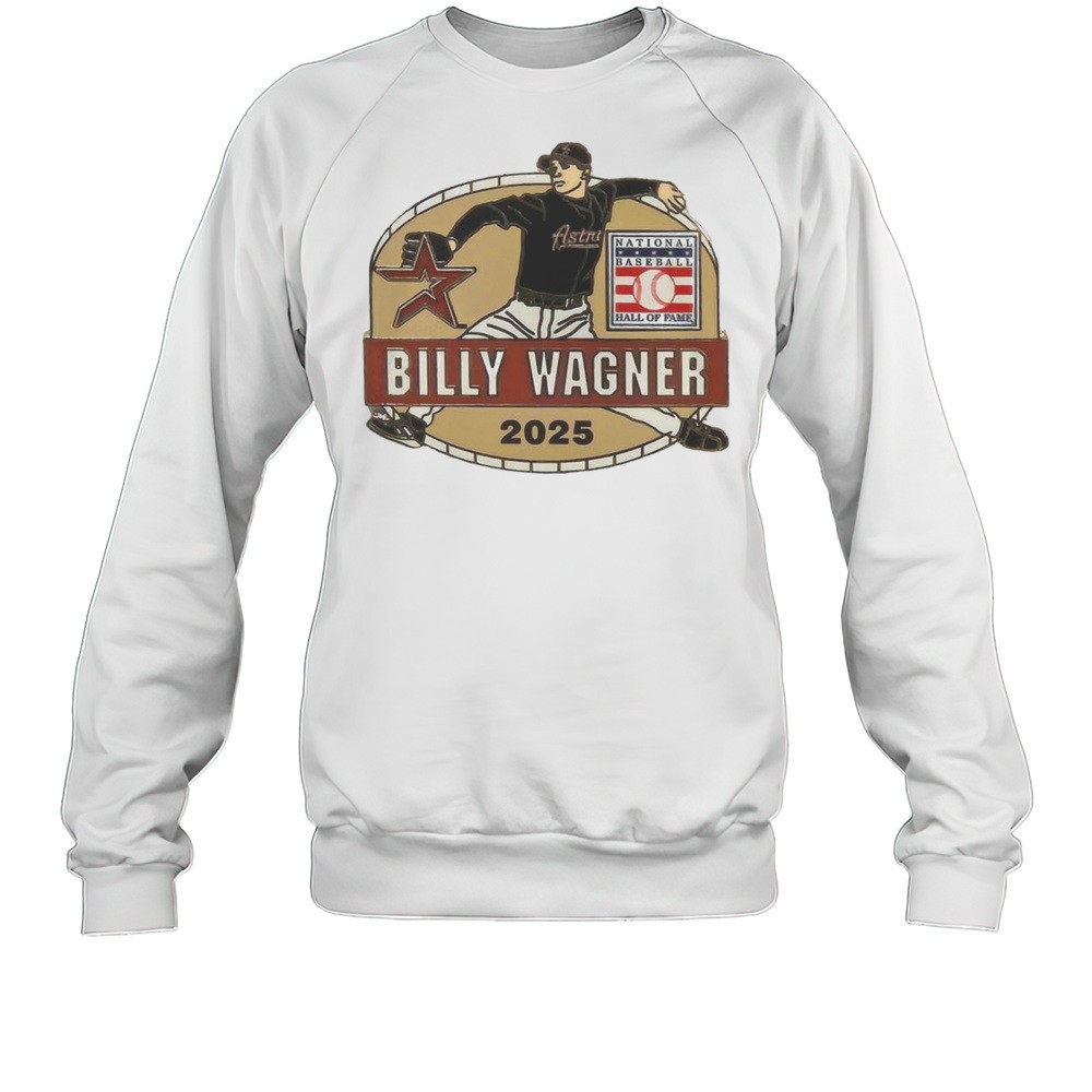 Billy Wagner Houston Astros Hall Of Fame Class Of 2025 Collectors Shirt