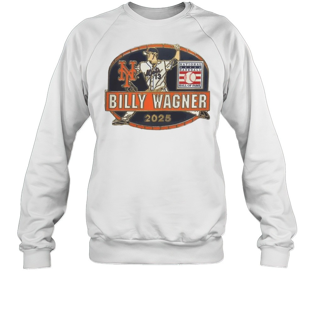 Billy Wagner New York Mets Hall Of Fame Class Of 2025 Collectors Shirt
