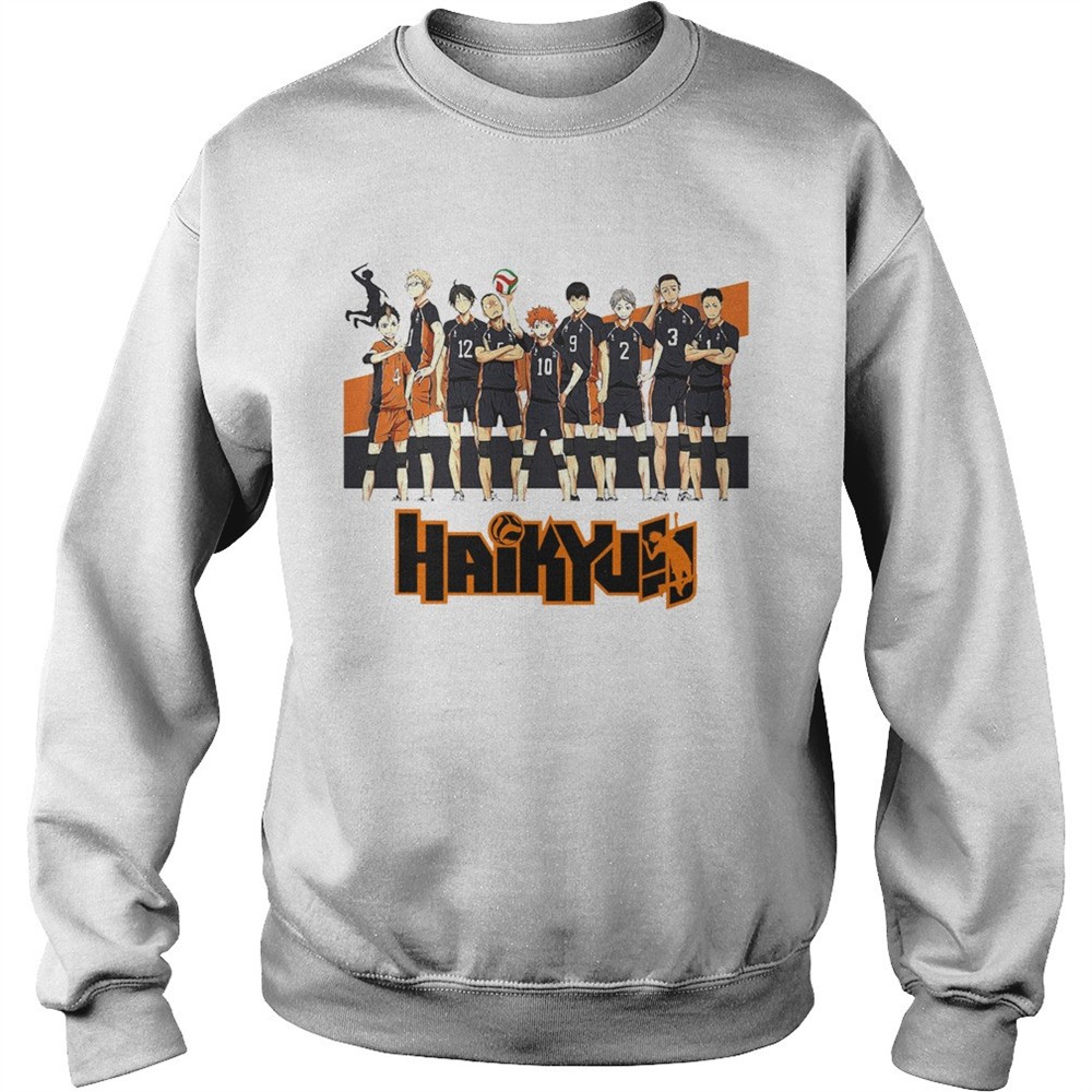 Bioworld Haikyuu Volleyball Team Fitted shirt