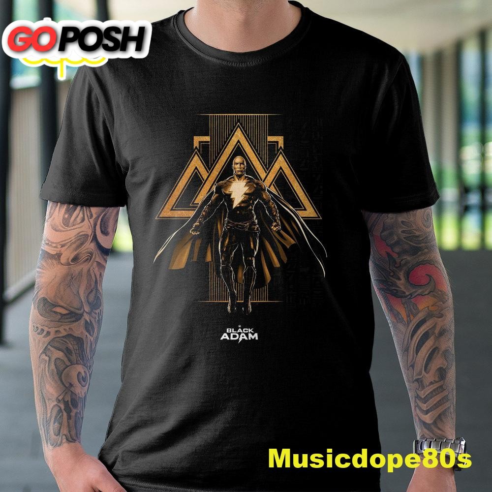 Black Adam Star in DC Extended Universe Basic Tshirt