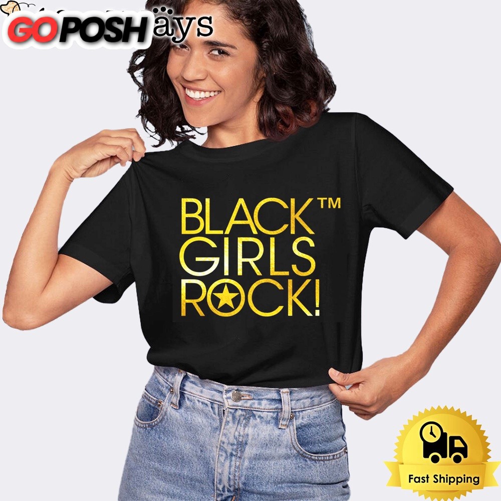 Black Girls Rock Classic Logo Gold T-Shirt