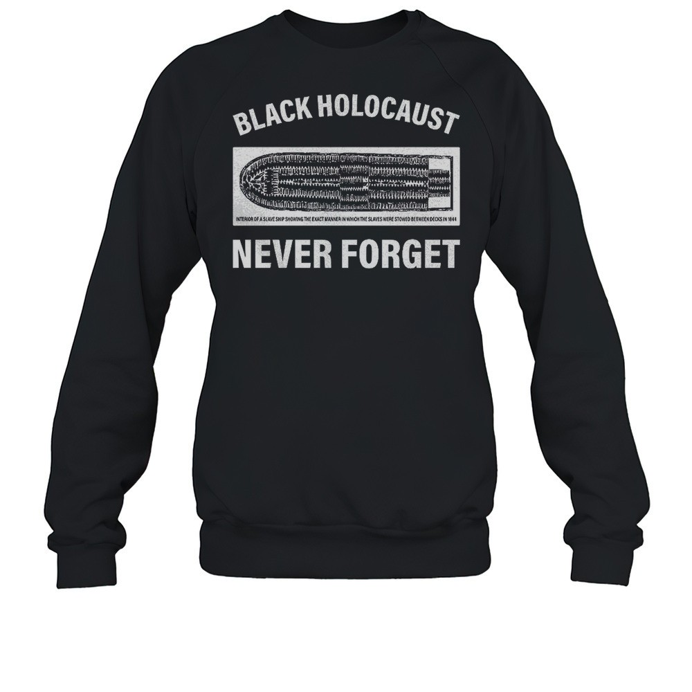 Black Holocaust Never Forget Shirt